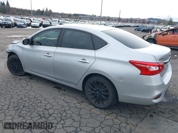 2016 Nissan Sentra SV with VIN 3N1AB7AP8GY262807, listed as a IAAI auction lot 41502163 with 123,707 mi miles and . Bid and sale history available at DreamBid. Image 3.