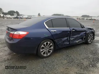 2015 Honda Accord Sport with VIN 1HGCR2F53FA066726, listed as a Copart auction lot 44720145 with 249,323 mi miles and Salvage Title. Bid and sale history available at DreamBid. Image 3.