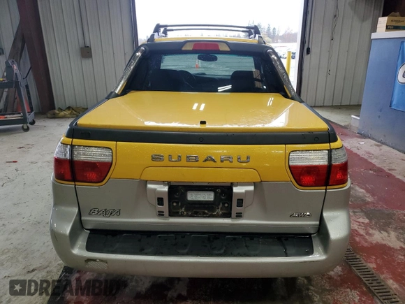 2003 Subaru Baja с VIN 4S4BT61C636101214, выставлен на аукционе Copart как лот 79017454 с пробегом 244 572 миль миль и Чистый • Clean title. История ставок и продаж доступна на DreamBid. Изображение 6.