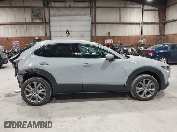 2025 Mazda CX-30 S Premium with VIN 3MVDMBDM5SM788786, listed as a IAAI auction lot 42126428 with 1,370 mi miles and . Bid and sale history available at DreamBid. Image 14.