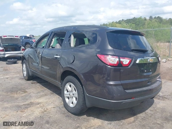 2015 Chevrolet Traverse LS with VIN 1GNKRFED1FJ276341, listed as a IAAI auction lot 41936899 with 139,340 mi miles. Bid and sale history available at carsss.com. Image 3.