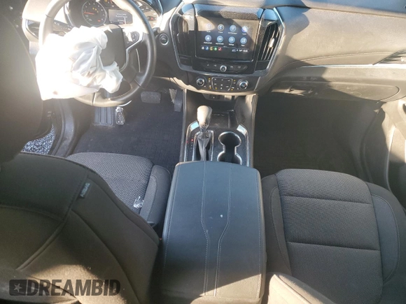 2023 Chevrolet Traverse LT Cloth with VIN 1GNERGKWXPJ278454, listed as a Copart auction lot 48571565 with 19,497 mi miles and Salvage Title. Bid and sale history available at carsss.com. Image 8.