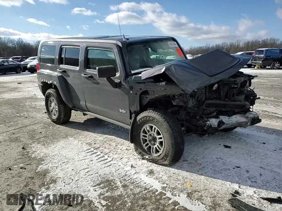 2008 Hummer H3 SUV with VIN 5GTEN13E988177642, listed as a Copart auction lot 84815404 with 151,096 mi miles and Salvage Title. Bid and sale history available at DreamBid. Image 12.