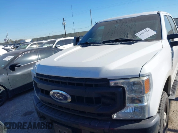 2020 Ford F-250 XL with VIN 1FT7W2B61LED41263, listed as a IAAI auction lot 41367211 with 182,003 mi miles and . Bid and sale history available at DreamBid. Image 6.