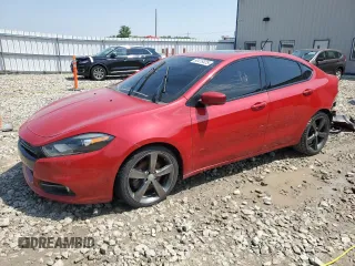 2015 Dodge Dart GT with VIN 1C3CDFEB4FD200285, listed as a Copart auction lot 60419325 with 106,671 mi miles and Clean title. Bid and sale history available at DreamBid. Image 1.