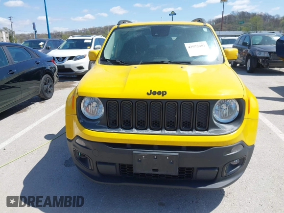 2017 Jeep Renegade Latitude с VIN ZACCJABB4HPF41542, выставлен на аукционе IAAI как лот 41972401 с пробегом 178 271 миль миль и . История ставок и продаж доступна на DreamBid. Изображение 12.