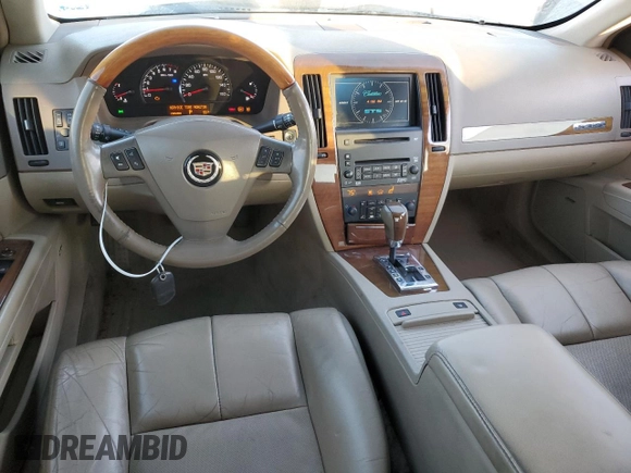 2005 Cadillac STS with VIN 1G6DC67A150199595, listed as a Copart auction lot 84428714 with 138,045 mi miles and Salvage Title. Bid and sale history available at carsss.com. Image 8.
