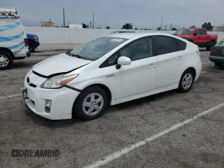 2010 Toyota Prius II z VIN JTDKN3DU7A1025241, wystawiony jako Copart lot #59638295 z przebiegiem 120 215 mil mil oraz Szkoda całkowita • Salvage title. Historia ofert i sprzedaży dostępna na DreamBid. Obrazek 1.