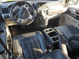 2010 Chrysler Town & Country Touring Plus with VIN 2A4RR8D17AR454651, listed as a Copart auction lot 43749375 with 211,594 mi miles and Salvage Title. Bid and sale history available at carsss.com. Image 8.