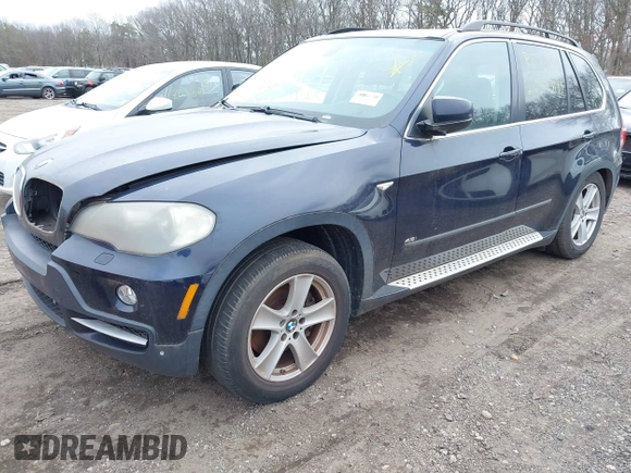 2007 BMW X5 4.8i z VIN 4USFE83547LY64828, wystawiony jako IAAI lot #41896182 z przebiegiem Nie podano mil oraz . Historia ofert i sprzedaży dostępna na DreamBid. Obrazek 2.