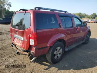 2007 Nissan Pathfinder SE with VIN 5N1AR18W77C630157, listed as a Copart auction lot 69791854 with 186,200 mi miles and Salvage Title. Bid and sale history available at carsss.com. Image 3.