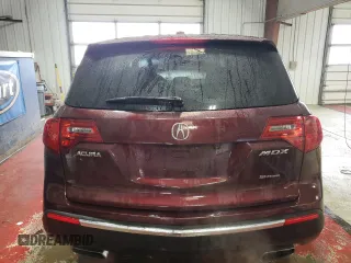2011 Acura MDX Tech Pkg with VIN 2HNYD2H6XBH515446, listed as a Copart auction lot 52303195 with 167,296 mi miles and Salvage Title. Bid and sale history available at carsss.com. Image 6.