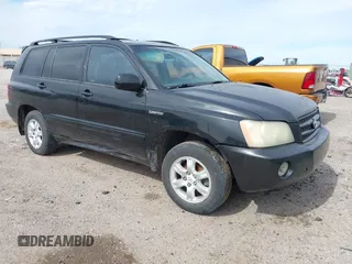 2003 Toyota Highlander z VIN JTEGF21A030100003, wystawiony jako IAAI lot #42251246 z przebiegiem Nie podano mil oraz . Historia ofert i sprzedaży dostępna na DreamBid. Obrazek 1.