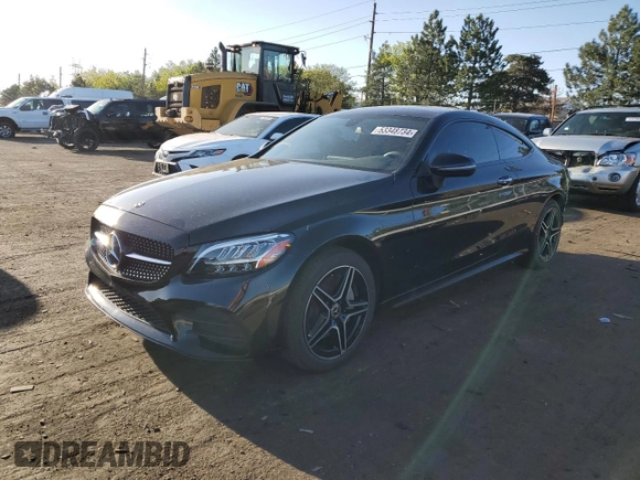 2020 Mercedes-Benz C 300 z VIN W1KWJ8EB7LF987400, wystawiony jako Copart lot #53348734 z przebiegiem 17 468 mil mil oraz Szkoda całkowita • Salvage title. Historia ofert i sprzedaży dostępna na DreamBid. Obrazek 1.