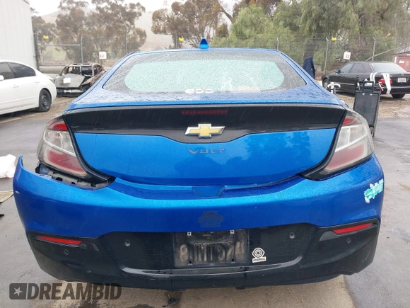 2016 Chevrolet Volt Premier with VIN 1G1RD6S5XGU121489, listed as a IAAI auction lot 41552230 with 103,334 mi miles. Bid and sale history available at carsss.com. Image 15.