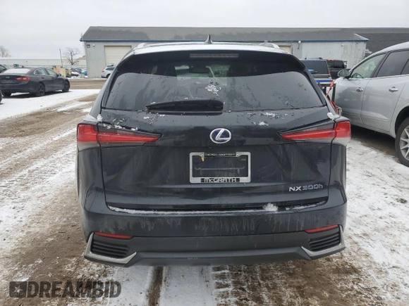 2020 Lexus NX with VIN JTJGJRDZ4L2140115, listed as a Copart auction lot 43695605 with 57,146 mi miles and Salvage Title. Bid and sale history available at carsss.com. Image 6.