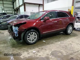2018 Cadillac XT5 FWD with VIN 1GYKNARS0JZ194573, listed as a Copart auction lot 41871125 with 130,454 mi miles and Salvage Title. Bid and sale history available at carsss.com. Image 1.