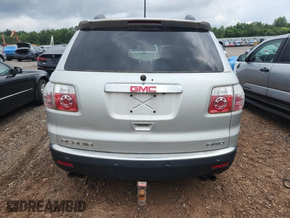 2010 GMC Acadia SLT1 with VIN 1GKLVMED6AJ251784, listed as a Copart auction lot 64875995 with Not provided miles and Clean title. Bid and sale history available at DreamBid. Image 6.