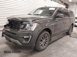 2019 Ford Expedition Max Limited with VIN 1FMJK2AT5KEA32494, listed as a IAAI auction lot 41757990 with 132,255 mi miles and . Bid and sale history available at DreamBid. Image 2.
