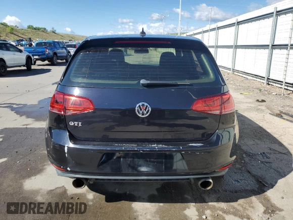 2015 Volkswagen Golf GTI Autobahn with VIN 3VW4T7AU9FM063491, listed as a Copart auction lot 54446864 with 102,655 mi miles and Salvage Title. Bid and sale history available at carsss.com. Image 6.