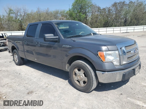 2010 Ford F-150 XL with VIN 1FTFW1CV7AFB33746, listed as a Copart auction lot 52814145 with 214,777 mi miles and Clean Title. Bid and sale history available at DreamBid. Image 4.