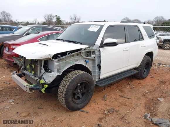 2022 Toyota 4Runner TRD Off Road with VIN JTEPU5JRXN6042348, listed as a IAAI auction lot 41734665 with 55,725 mi miles. Bid and sale history available at carsss.com. Image 2.
