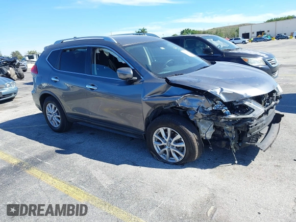 2017 Nissan Rogue S with VIN KNMAT2MT7HP617801, listed as a IAAI auction lot 41754527 with 156,195 mi miles and . Bid and sale history available at DreamBid. Image 1.
