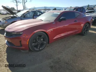 2019 Chevrolet Camaro 1LT with VIN 1G1FB1RX6K0144867, listed as a Copart auction lot 89194845 with 37,019 mi miles and Salvage Title. Bid and sale history available at carsss.com. Image 1.
