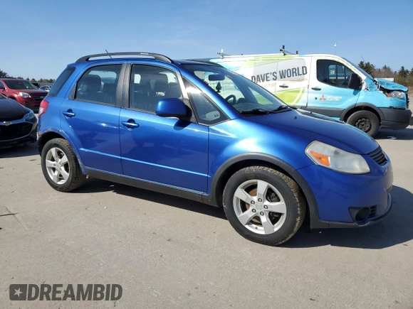 2012 Suzuki SX4 Crossover with VIN JS2YB5A35C6303723, listed as a Copart auction lot 49144865 with 111,849 mi miles and Salvage Title. Bid and sale history available at DreamBid. Image 4.