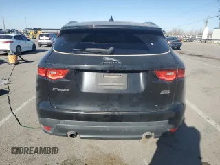 2018 Jaguar F-Pace 25t Premium with VIN SADCJ2FX4JA267748, listed as a Copart auction lot 48262585 with 61,234 mi miles and Clean Title. Bid and sale history available at DreamBid. Image 6.