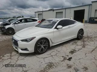 2018 Infiniti Q60 Sport with VIN JN1EV7EL9JM392654, listed as a Copart auction lot 58961045 with 49,141 mi miles and Salvage title. Bid and sale history available at DreamBid. Image 1.