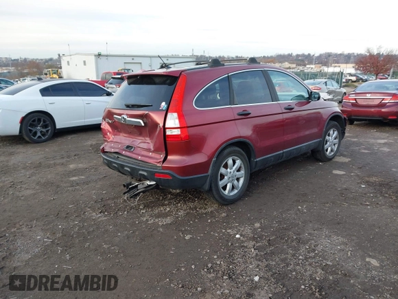 2008 Honda CR-V EX with VIN 5J6RE48528L025020, listed as a IAAI auction lot 40967326 with Not Provided miles. Bid and sale history available at carsss.com. Image 4.
