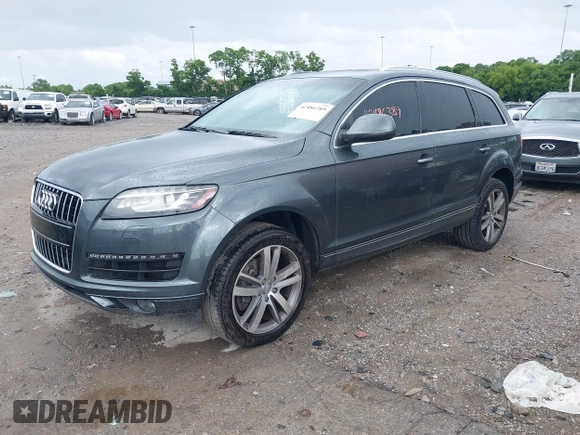2013 Audi Q7 Premium Plus z VIN WA1LGAFE7DD015248, wystawiony jako IAAI lot #42486389 z przebiegiem 140 083 mil mil oraz . Historia ofert i sprzedaży dostępna na DreamBid. Obrazek 17.