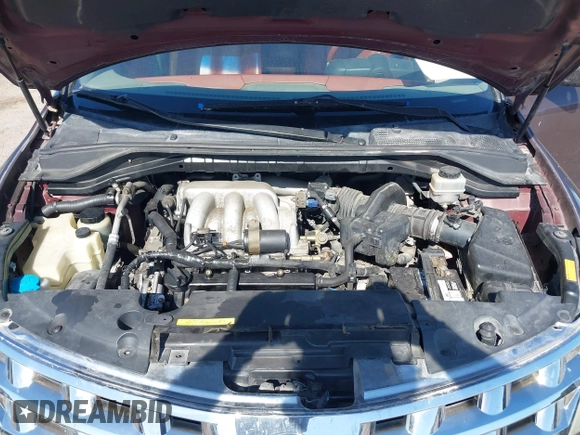 2003 Nissan Murano SL with VIN JN8AZ08W03W218075, listed as a IAAI auction lot 42158632 with 127,762 mi miles and . Bid and sale history available at DreamBid. Image 10.