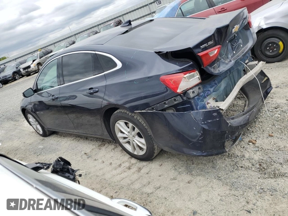 2018 Chevrolet Malibu LT with VIN 1G1ZD5ST9JF102324, listed as a Copart auction lot 54696295 with 110,891 mi miles and Salvage Title. Bid and sale history available at carsss.com. Image 2.