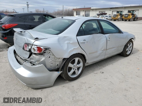 2008 Mazda 6 i Sport VE with VIN 1YVHP80C085M39490, listed as a Copart auction lot 47732845 with 155,571 mi miles and Clean Title. Bid and sale history available at carsss.com. Image 3.