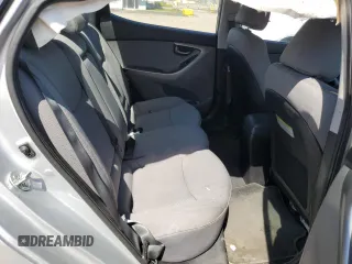 2013 Hyundai Elantra GLS with VIN 5NPDH4AE4DH262205, listed as a Copart auction lot 58466865 with 94,201 mi miles and Salvage title. Bid and sale history available at DreamBid. Image 10.