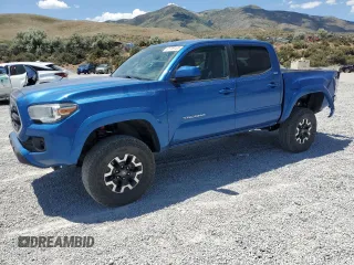 2016 Toyota Tacoma SR with VIN 3TMCZ5AN7GM026726, listed as a Copart auction lot 61759125 with 181,039 mi miles and Salvage title. Bid and sale history available at DreamBid. Image 1.