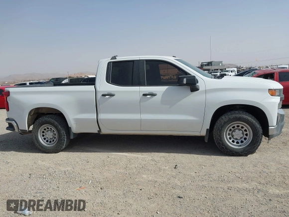 2020 Chevrolet Silverado 1500 Work Truck with VIN 1GCRWAEH1LZ335908, listed as a IAAI auction lot 41720573 with 190,380 mi miles and . Bid and sale history available at DreamBid. Image 13.