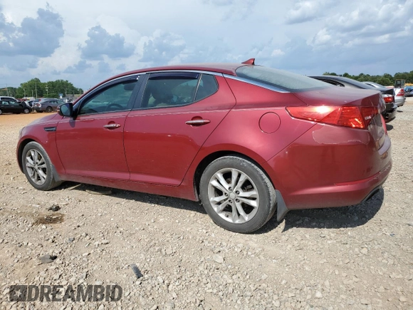 2013 Kia Optima EX with VIN 5XXGN4A78DG151613, listed as a Copart auction lot 65518035 with 185,900 mi miles and Salvage title. Bid and sale history available at DreamBid. Image 2.
