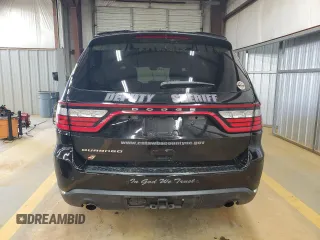 2022 Dodge Durango Pursuit with VIN 1C4SDJFT6NC197735, listed as a Copart auction lot 49824055 with 43,817 mi miles and Salvage title. Bid and sale history available at DreamBid. Image 6.