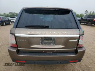 2013 Land Rover Range Rover Sport HSE Lux with VIN SALSK2D42DA799459, listed as a Copart auction lot 54314655 with 122,968 mi miles and Salvage Title. Bid and sale history available at DreamBid. Image 6.