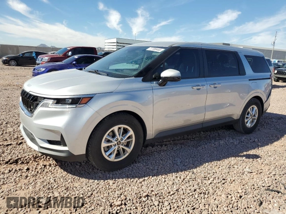 2022 Kia Carnival LXS with VIN KNDNB4H38N6072137, listed as a Copart auction lot 77795444 with 72,943 mi miles and Salvage Title. Bid and sale history available at carsss.com. Image 1.