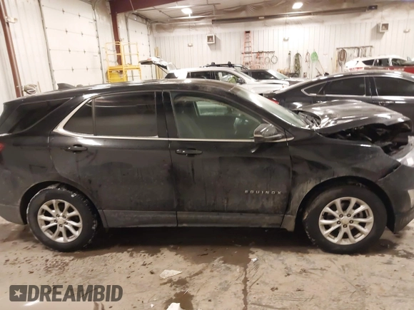 2018 Chevrolet Equinox LT with VIN 2GNAXJEV4J6346398, listed as a IAAI auction lot 41406853 with 86,588 mi miles and . Bid and sale history available at DreamBid. Image 13.