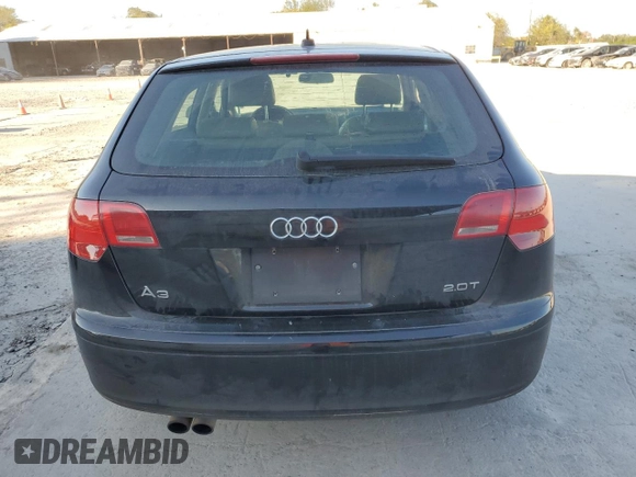 2007 Audi A3 with VIN WAUNF78P17A111284, listed as a Copart auction lot 80493094 with 200,950 mi miles and Clean Title. Bid and sale history available at carsss.com. Image 6.