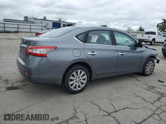 2015 Nissan Sentra SV with VIN 3N1AB7AP2FL685796, listed as a Copart auction lot 49507465 with Not Provided miles and Salvage Title. Bid and sale history available at DreamBid. Image 3.