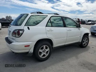2002 Lexus RX 300 with VIN JTJGF10U620142603, listed as a Copart auction lot 73094344 with 135,347 mi miles and Salvage Title. Bid and sale history available at carsss.com. Image 3.