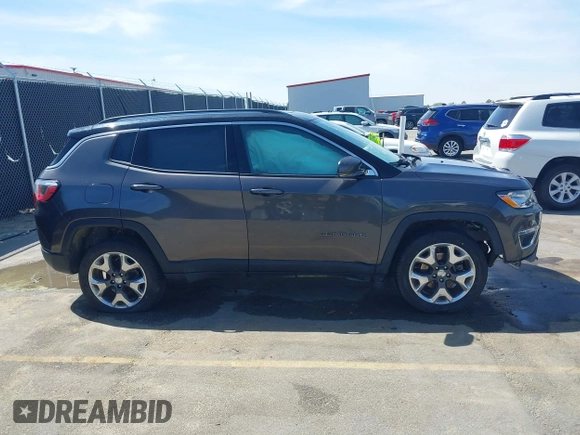 2018 Jeep Compass Limited with VIN 3C4NJDCB4JT436345, listed as a IAAI auction lot 41799163 with 71,778 mi miles and . Bid and sale history available at DreamBid. Image 13.