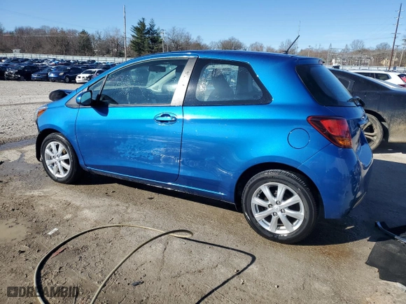 2015 Toyota Yaris L with VIN VNKJTUD34FA051518, listed as a Copart auction lot 46472155 with 22,324 mi miles and Salvage Title. Bid and sale history available at carsss.com. Image 2.