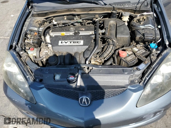 2005 Acura RSX with VIN JH4DC54865S001038, listed as a Copart auction lot 73366454 with 144,201 mi miles and Salvage Title. Bid and sale history available at carsss.com. Image 12.